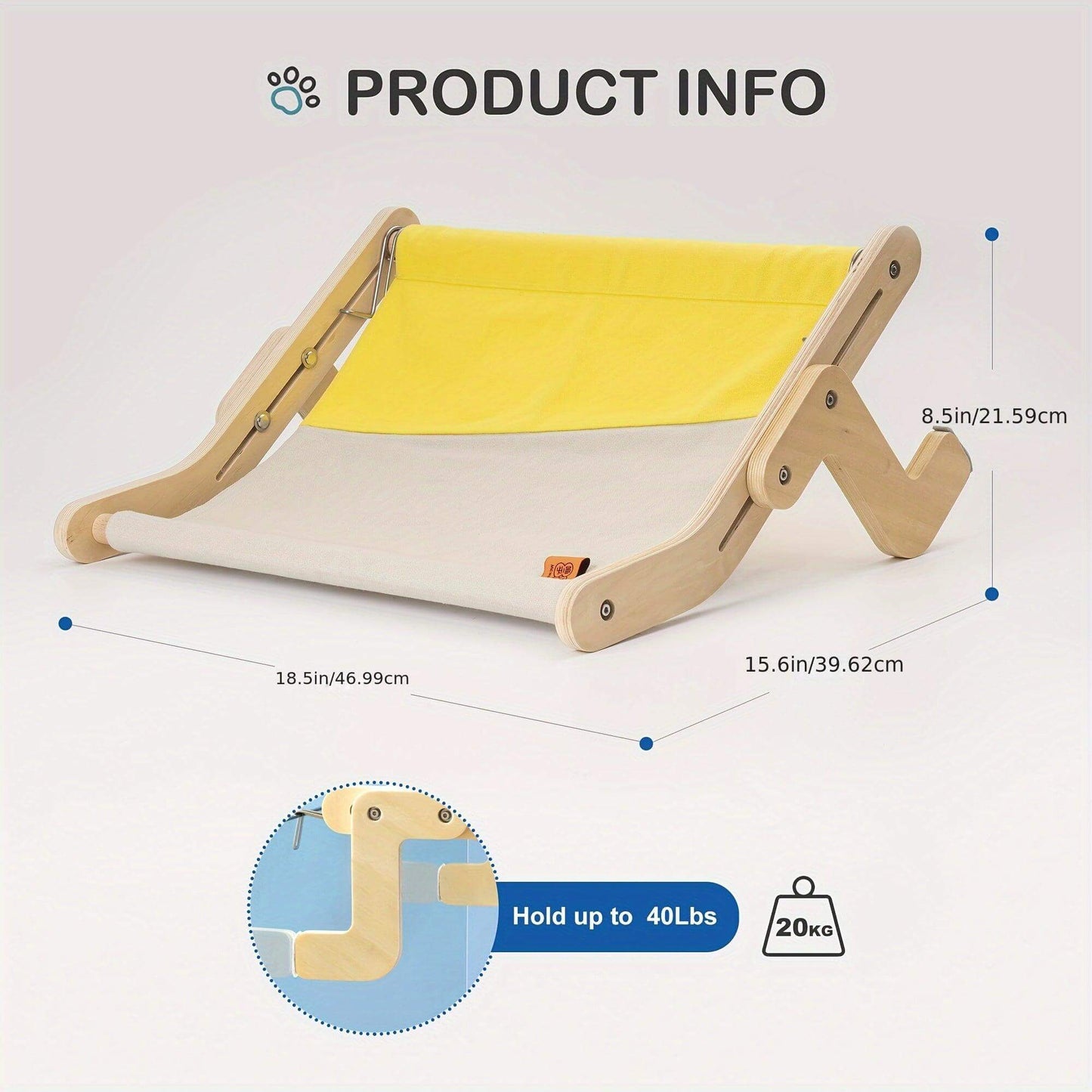Nestify Cat Hammock Bed - Alexa Pet Shop
