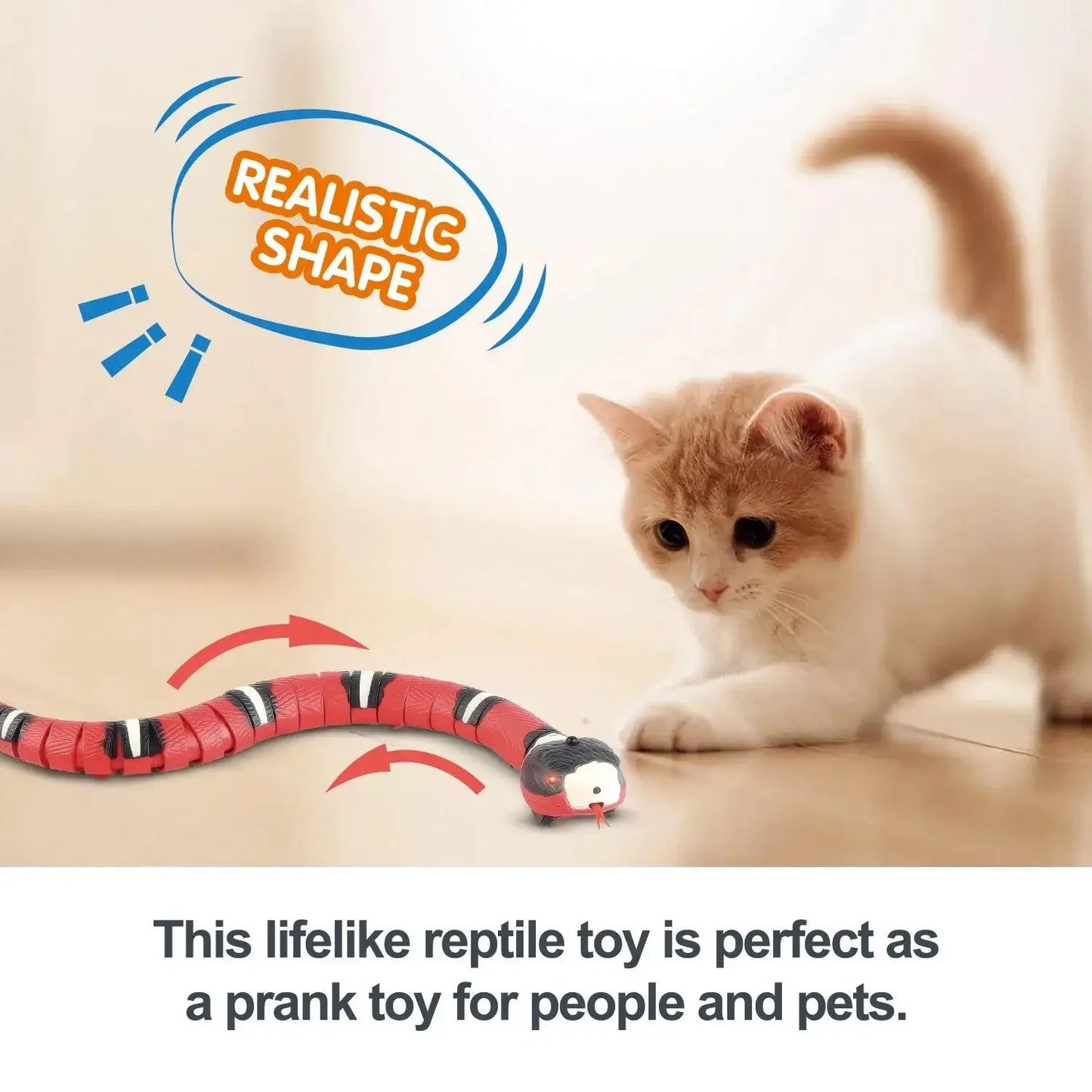 Smart Sensing Snake Toy for Pets - Alexa Pet Shop