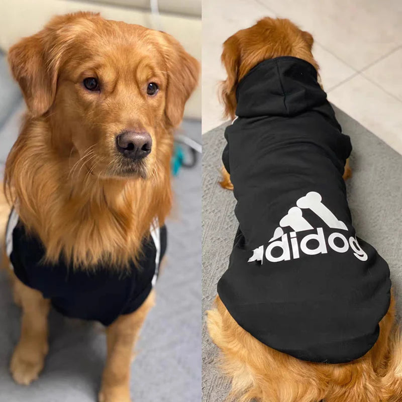 Adidog Hooded Sweatshirt for all Dogs