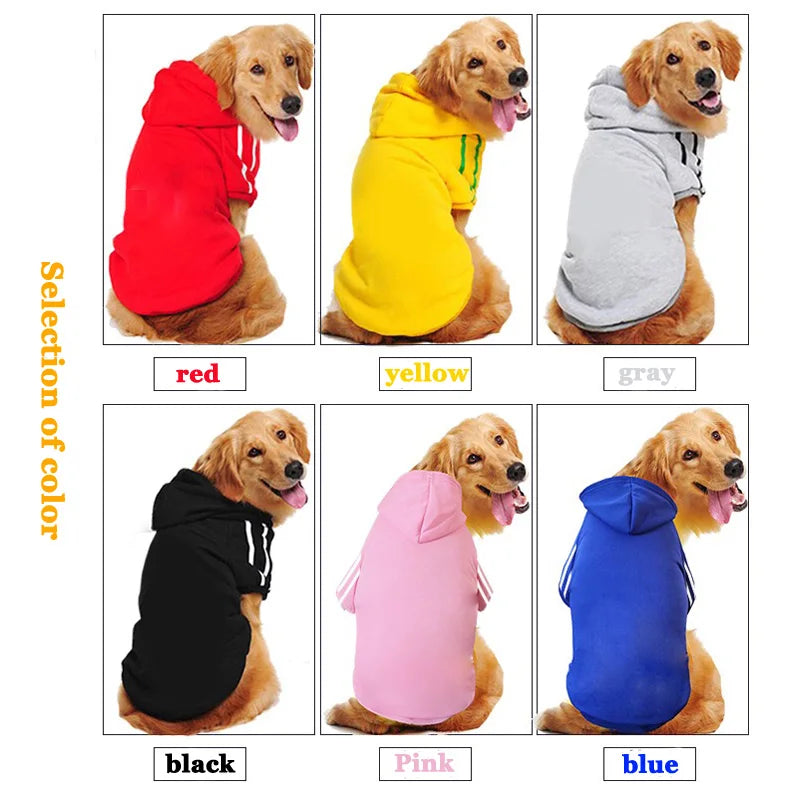 Adidog Hooded Sweatshirt for all Dogs