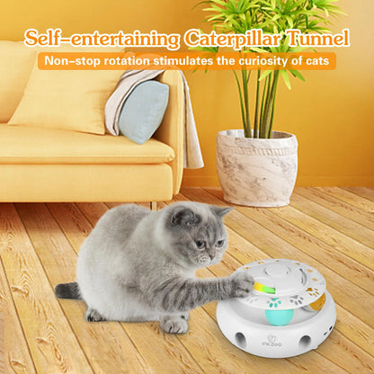 INKZOO 4-in-1 Interactive Cat Toy