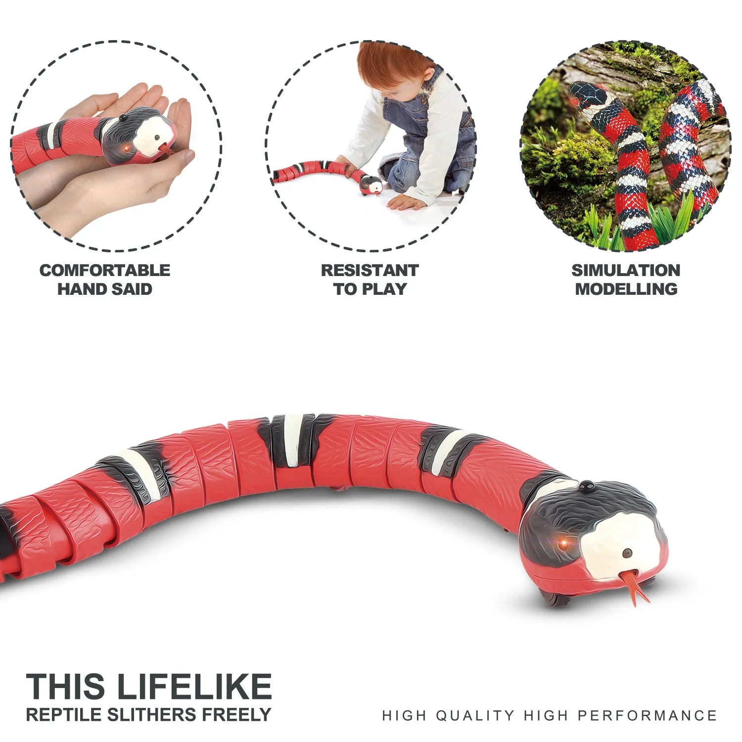 Serpentronic Purrfection - Smart Sensing Snake - Alexa Pet Shop