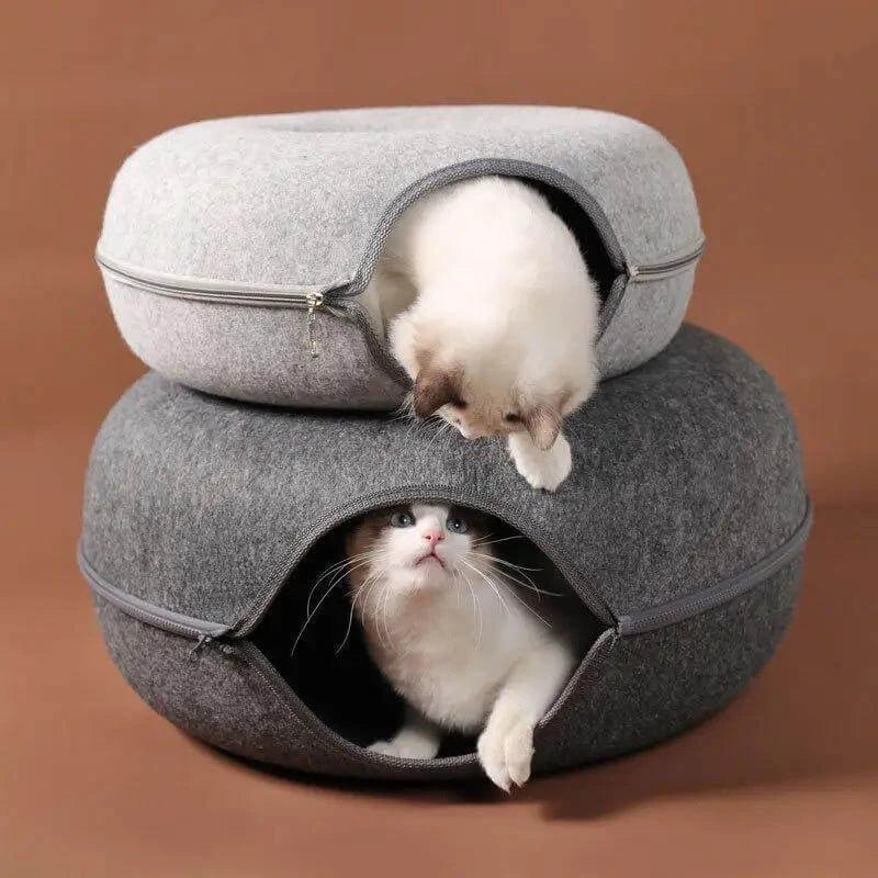 Donut Cat Bed Tunnel - Alexa Pet Shop