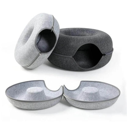 Donut Cat Bed Tunnel - Alexa Pet Shop