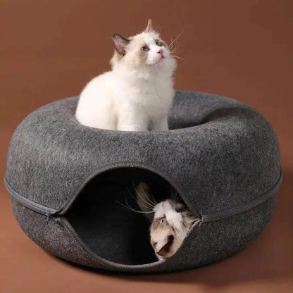 Donut Cat Bed Tunnel - Alexa Pet Shop